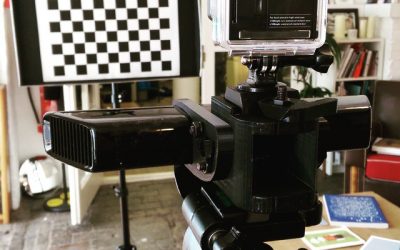 Calibrating DepthKit with a GoPro for new iDoc / visual poetry project with at risk young people