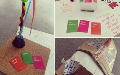 Some amazing ideas coming out of Open Citizens workshops this week already. Speed responsive rainbow lamp posts, talking solar bins & waterfall disco underpasses